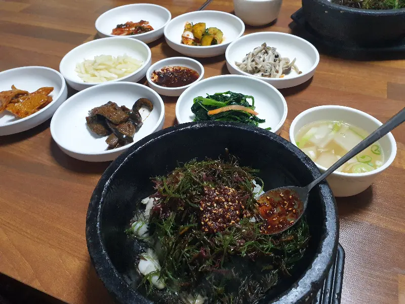 해초비빔밥