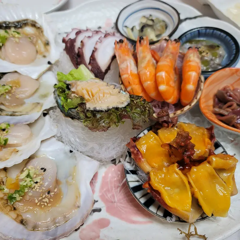 미가일식 참치회