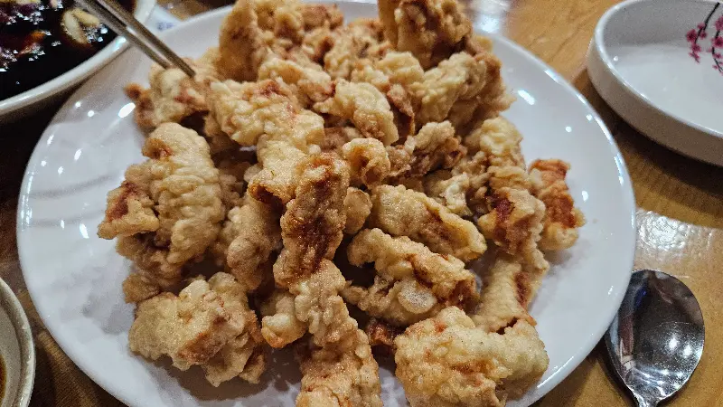 탕수육 클로즈업