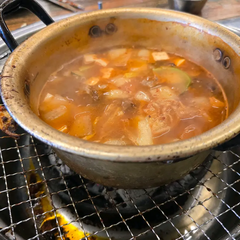 맛있게 익은 고기 한 점