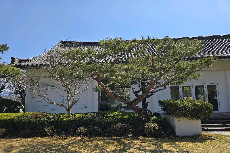 카페 외부 전경