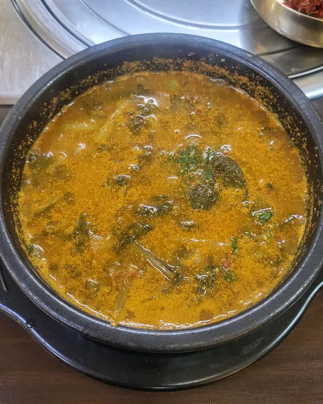 걸쭉하고 진한 짱뚱어탕