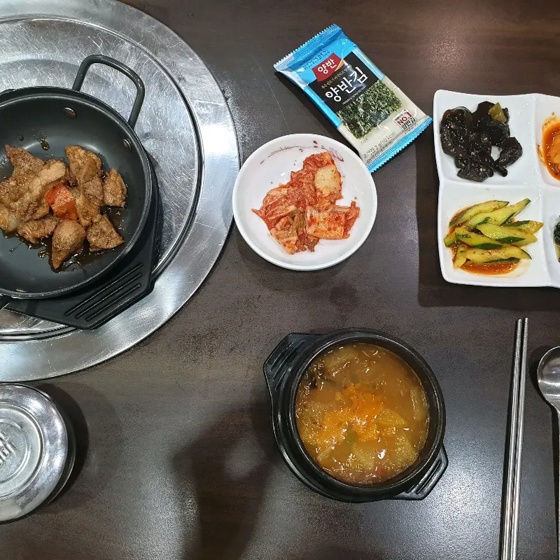 갈비찜 정식
