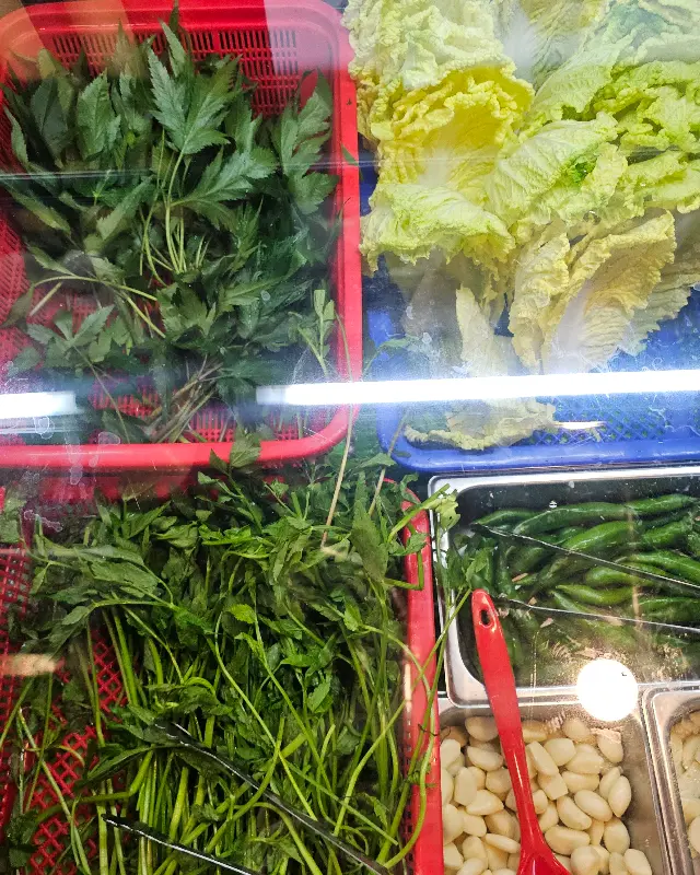 신선함이 가득한 셀프바