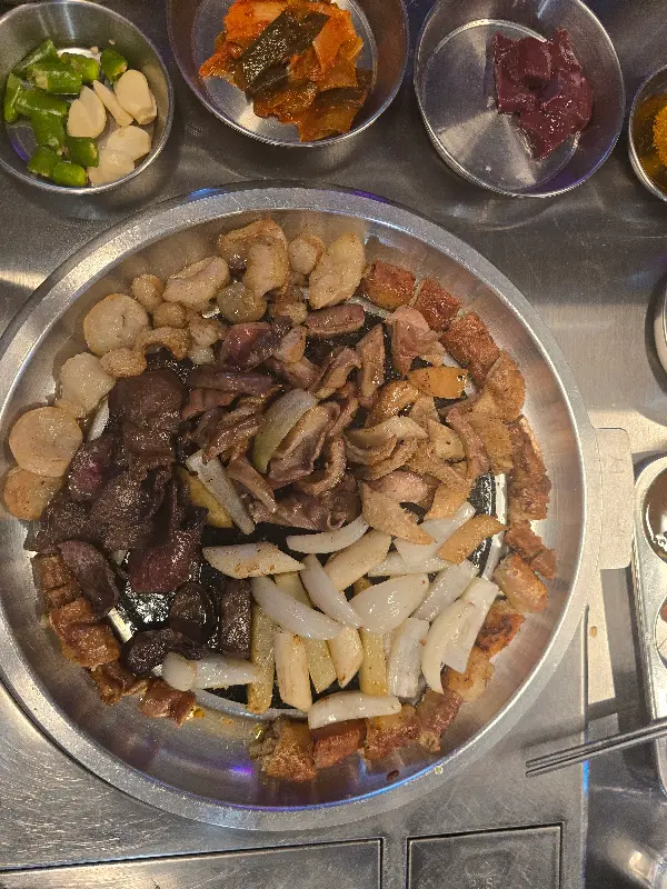 싱싱한 간과 천엽