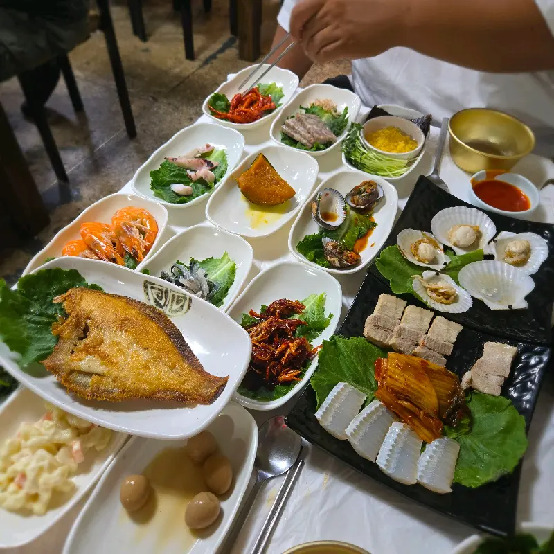 다채로운 안주들