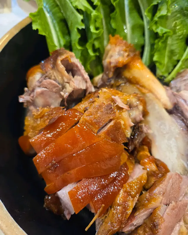 족발과 쌈 채소