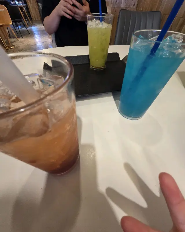 다양한 음료 메뉴