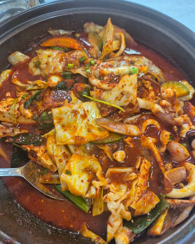 두부와 오징어의 환상적인 조합