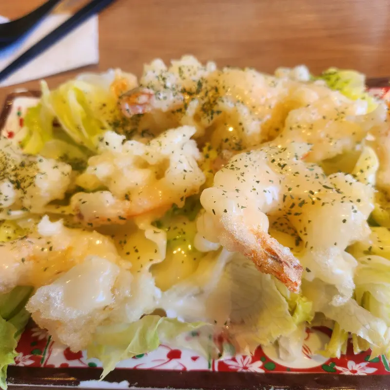 크림새우 비주얼