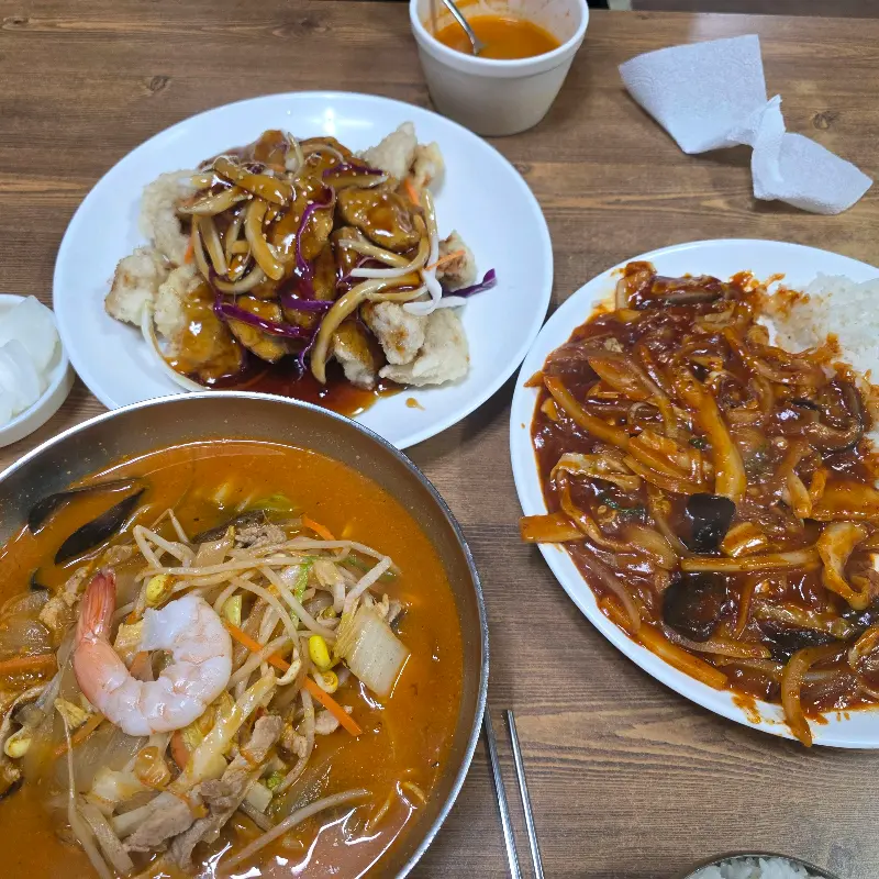 푸짐한 한 상 차림