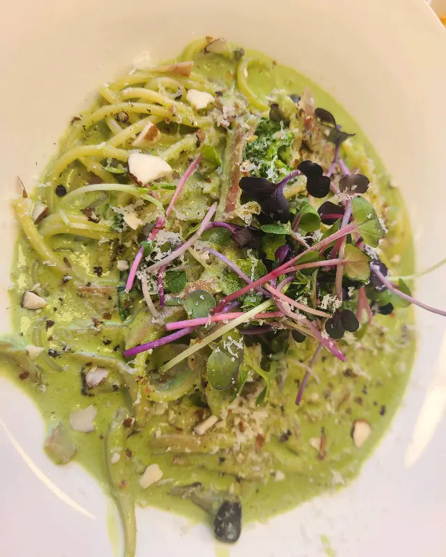 시금치 크림 파스타