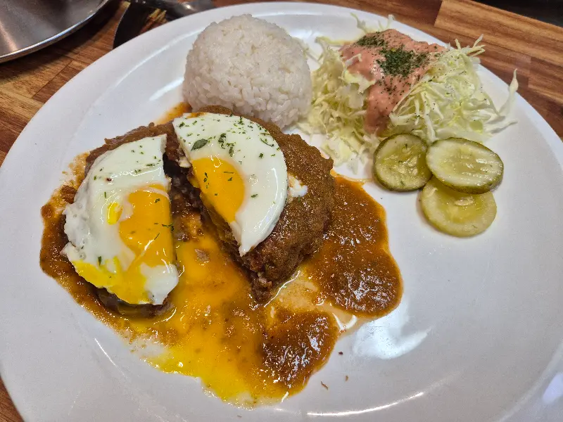 정순함박의 튀김 함박 스테이크