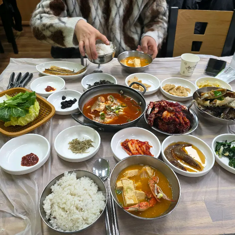 푸짐한 한상차림