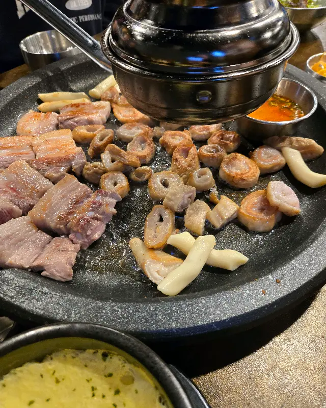 초벌 막창 & 삼겹살