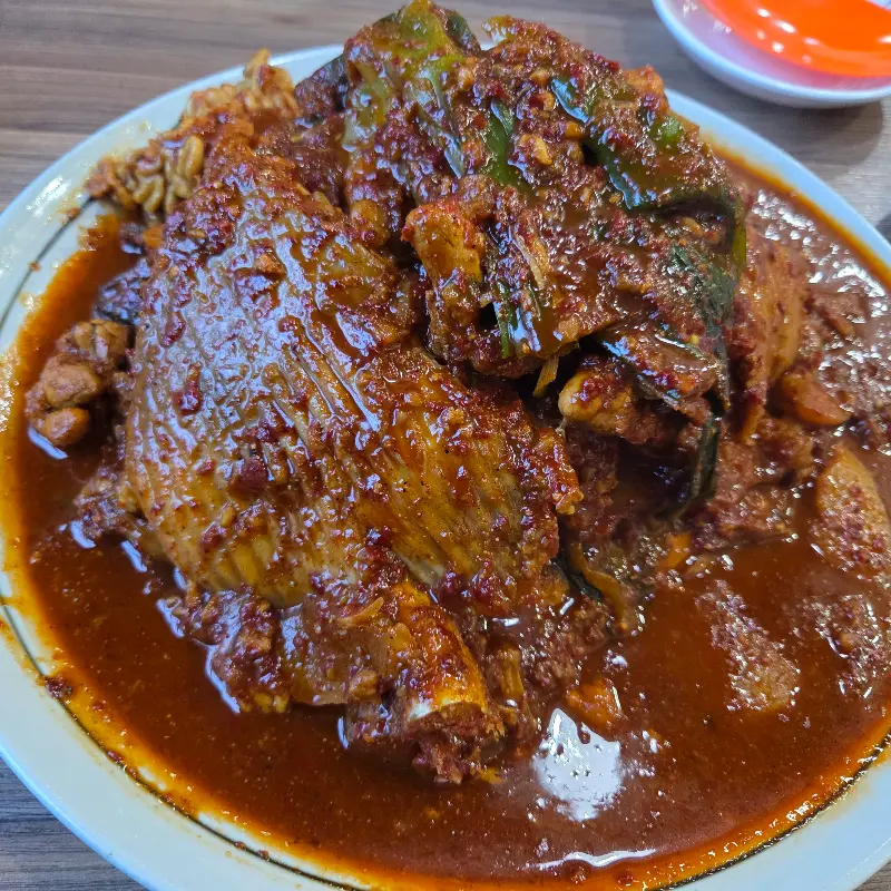 향유정 속초이모네찜 가오리찜