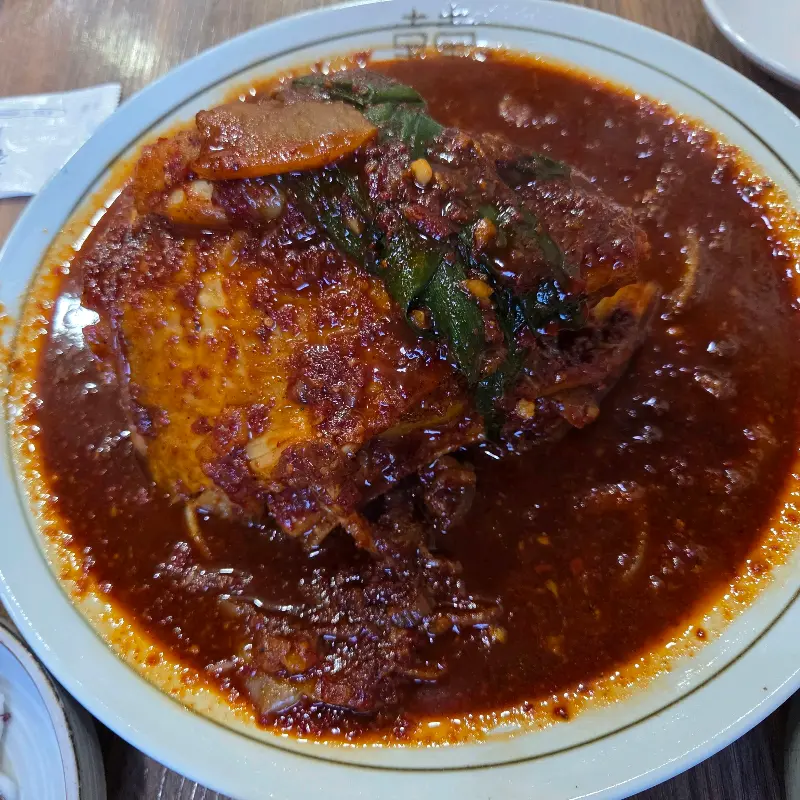 향유정 속초이모네찜 가오리찜