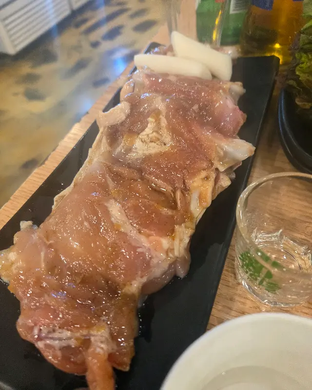 간장 숯불 닭갈비