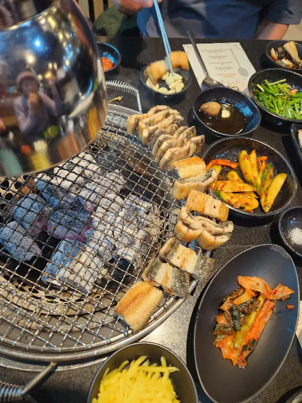 장어구이 한 상차림