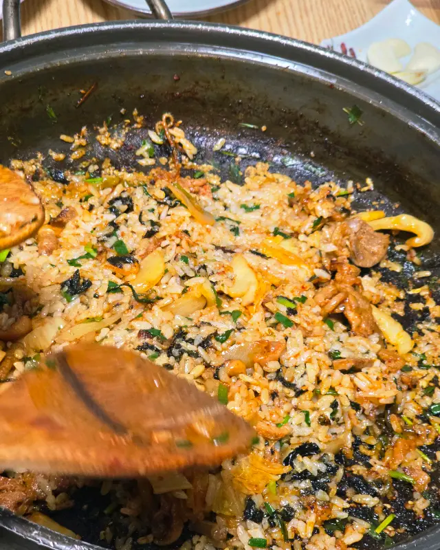 볶음밥 클로즈업