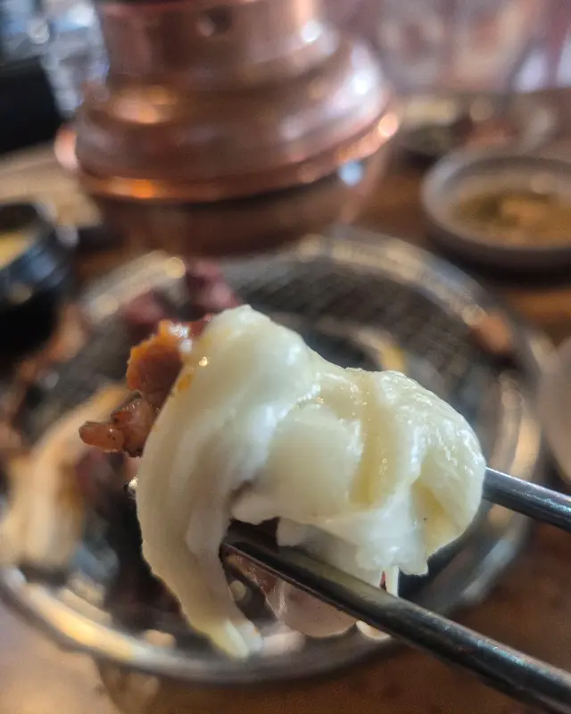 치즈 퐁듀에 찍어 먹는 쪽갈비