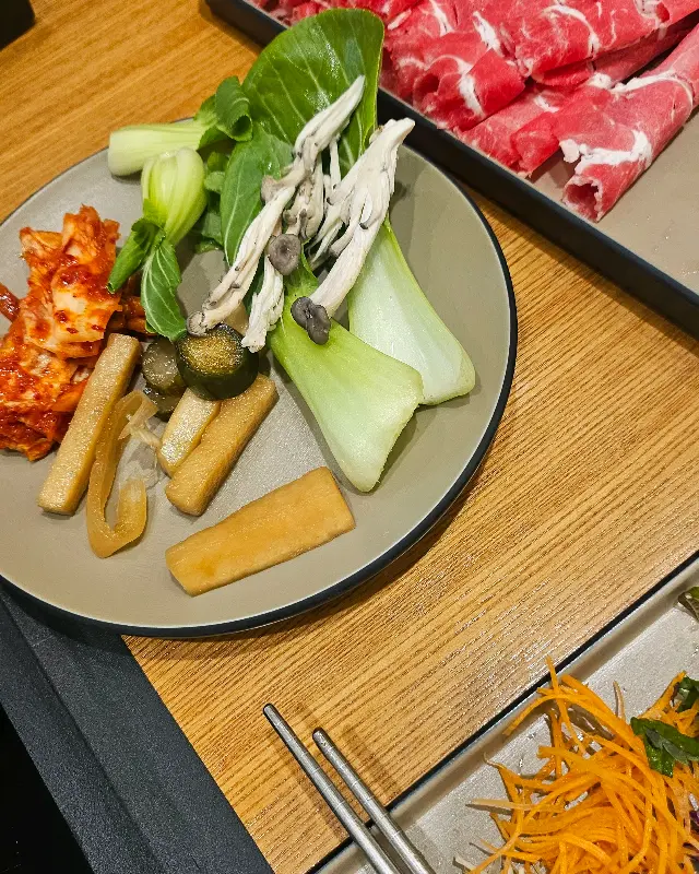 샤브마니아 신선한 야채