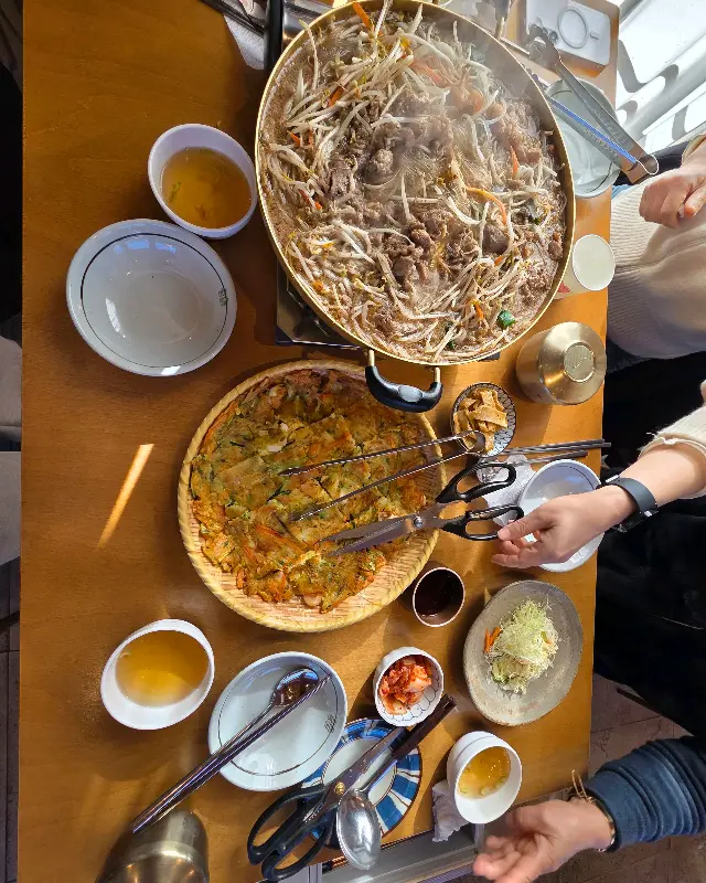 푸짐한 한 상 차림