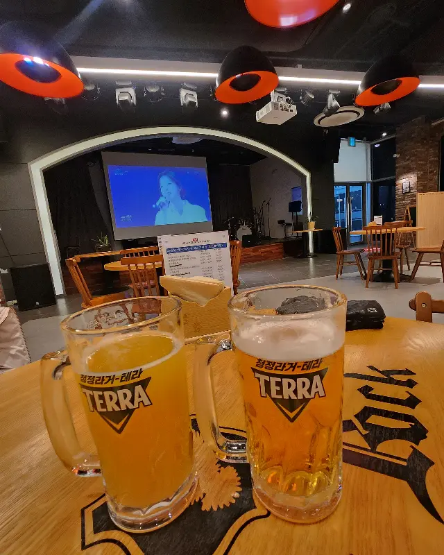 시원한 깔라만시 생맥주