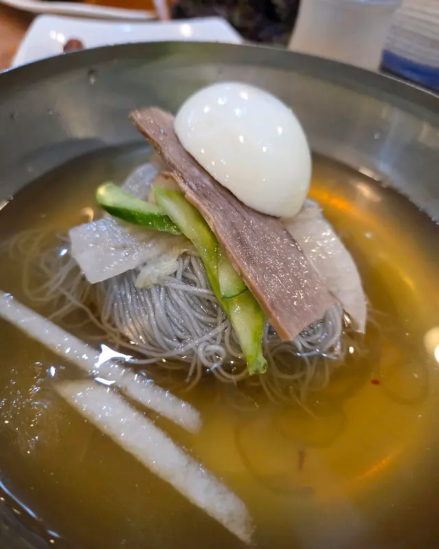 시원한 물냉면