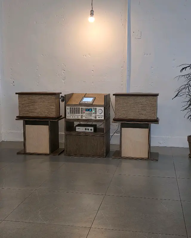 턴테이블과 LP판