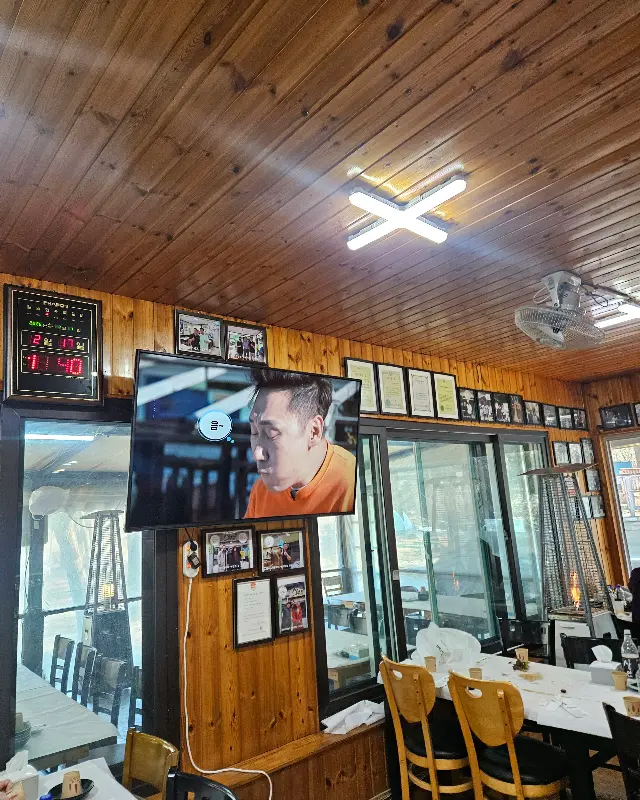 푸짐한 석갈비 한 상 차림