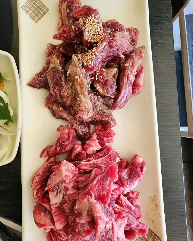 신선함이 느껴지는 갈비살