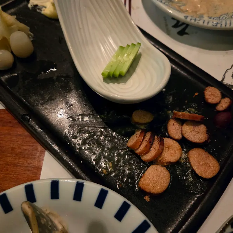 깔끔한 기본 안주