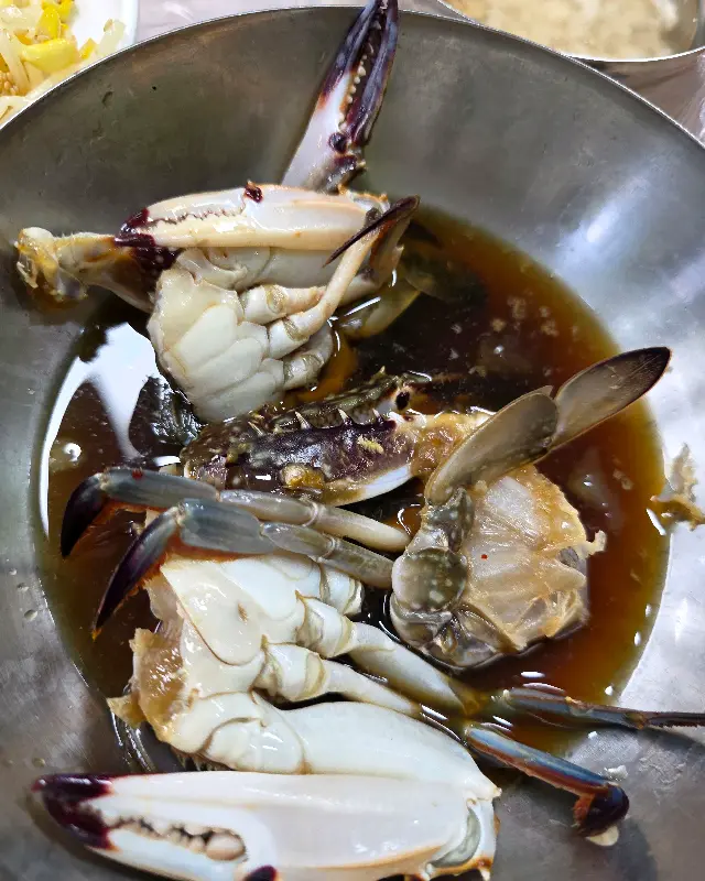 간장게장 클로즈업