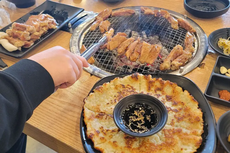 숯불 닭갈비