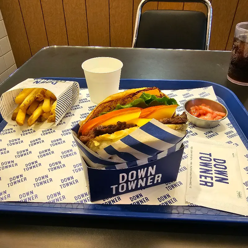 클래식 치즈버거 세트