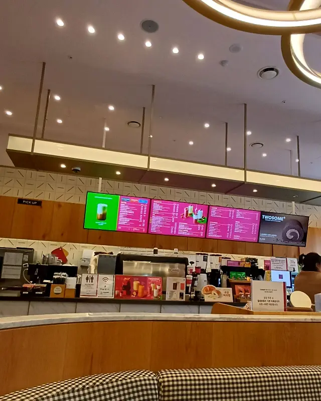 투썸플레이스의 메뉴