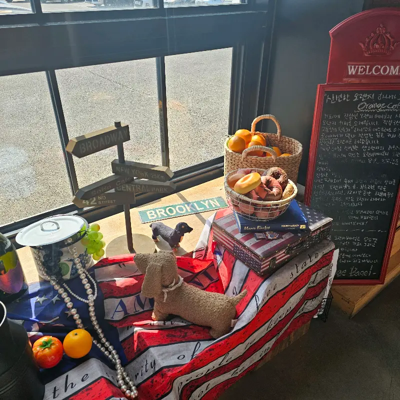 매장 내부 장식