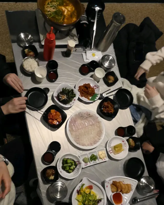 푸짐한 한 상 차림