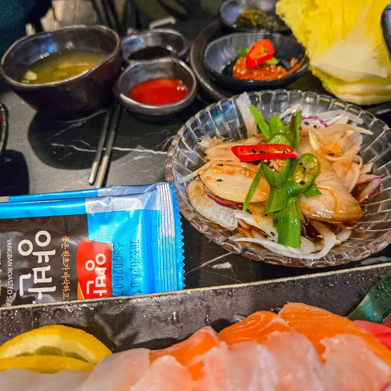 모루쿠다 밑반찬