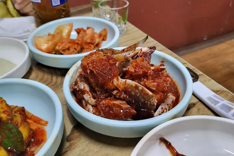 무한리필 양념게장