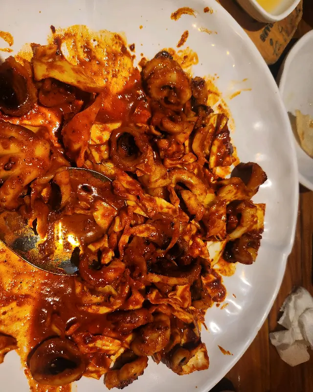 탱글탱글한 쭈꾸미 볶음