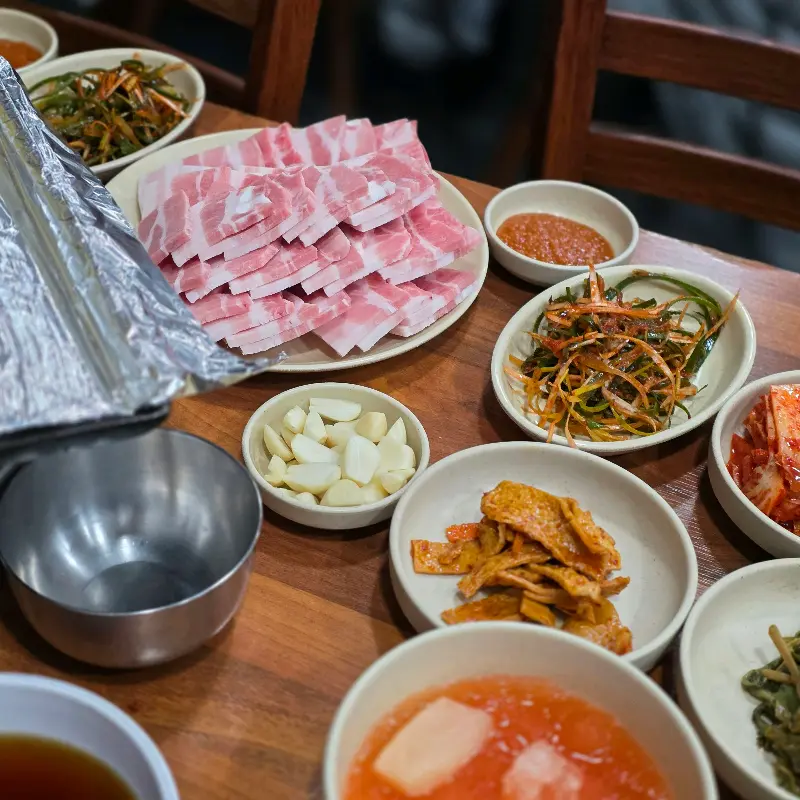 푸짐한 한 상 차림