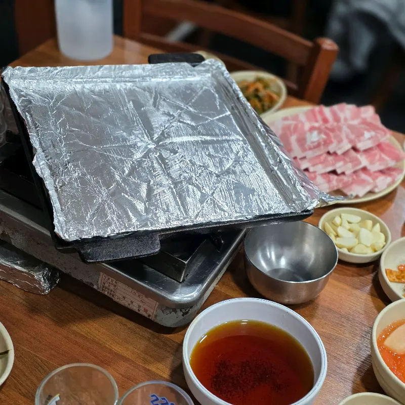 테이블 세팅