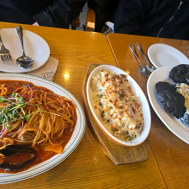 파스타와 그라탕