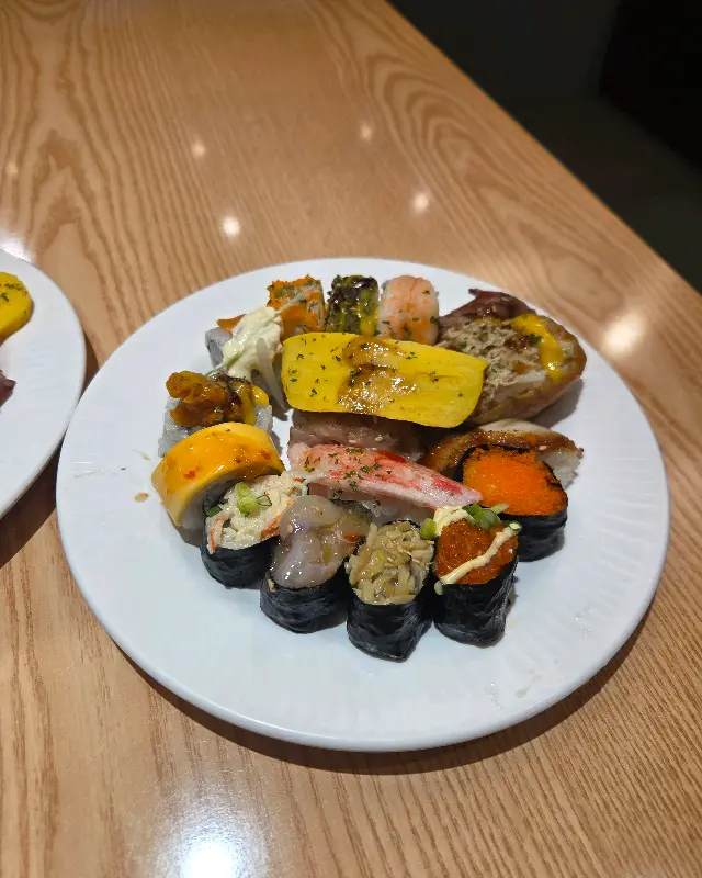 따뜻한 요리 코너