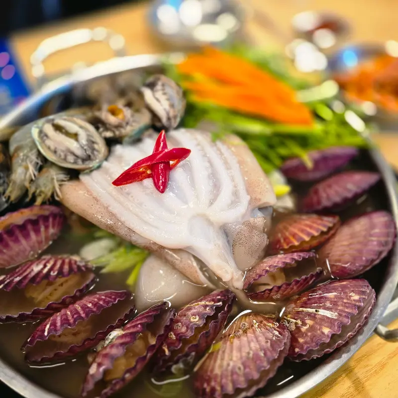 싱싱한 해산물이 가득