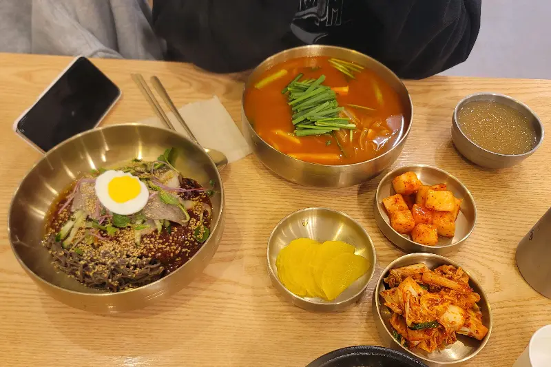 다양한 메뉴 구성