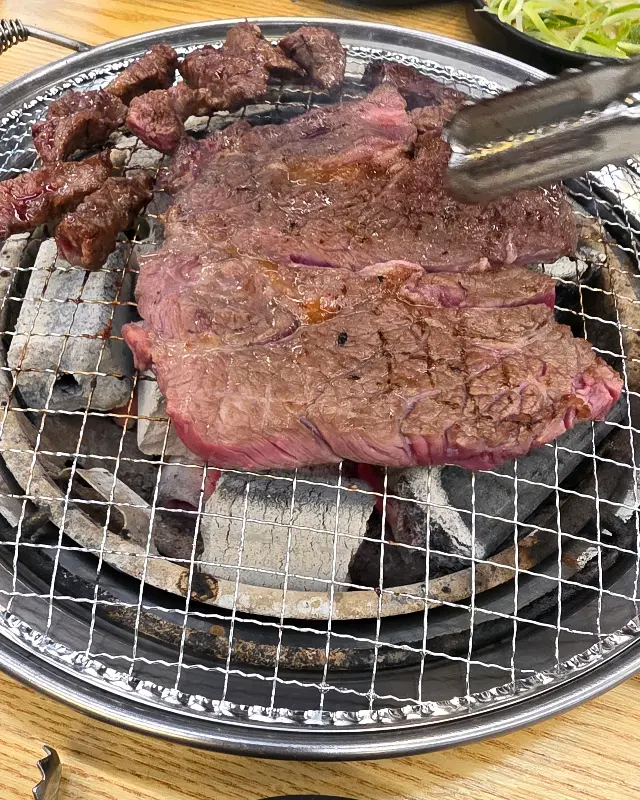 맛있게 익은 소고기