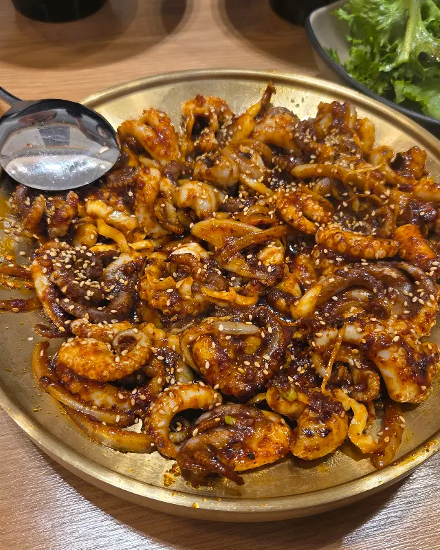 불향 가득한 쭈꾸미 볶음